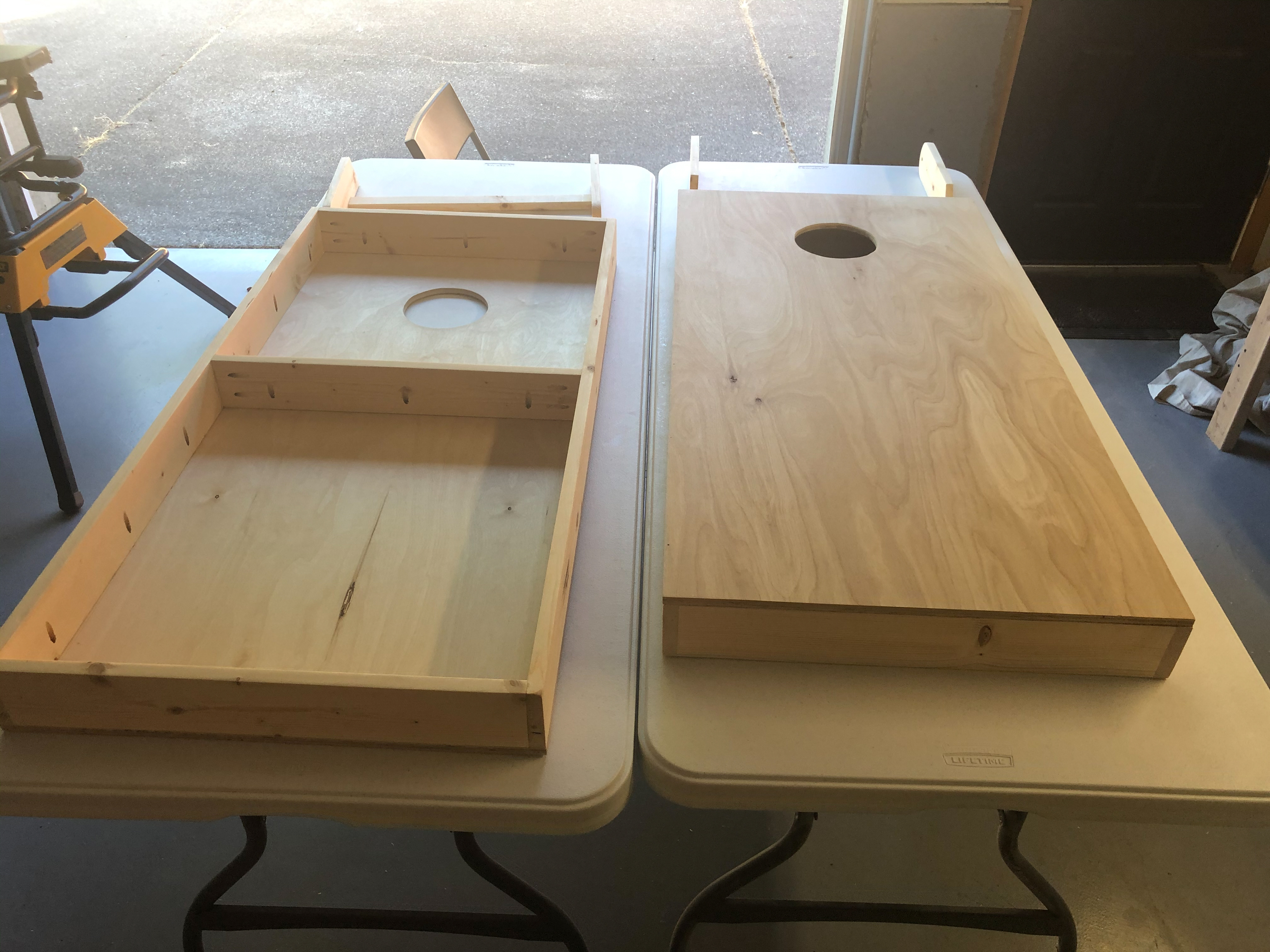 Corn hole boards