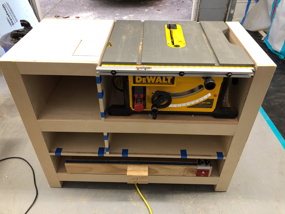 Table Saw Cart