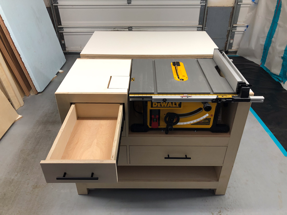 Table Saw Cart