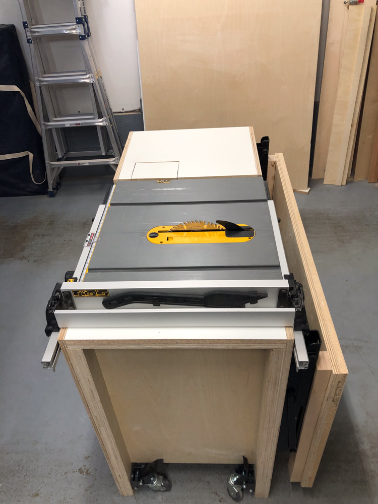 Table Saw Cart