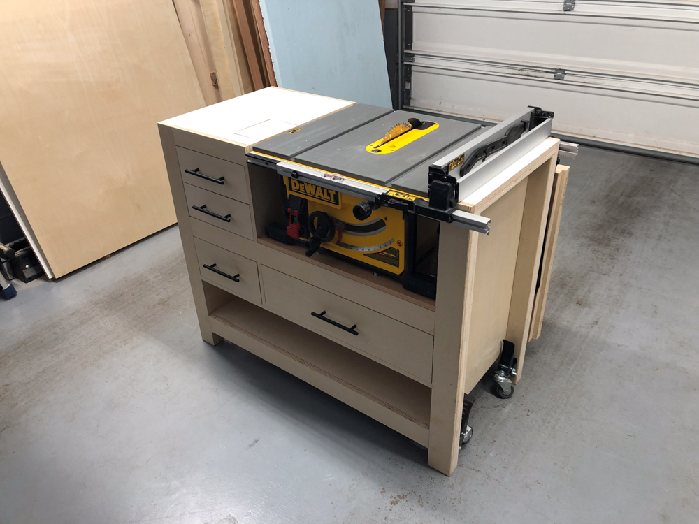 Table Saw Cart