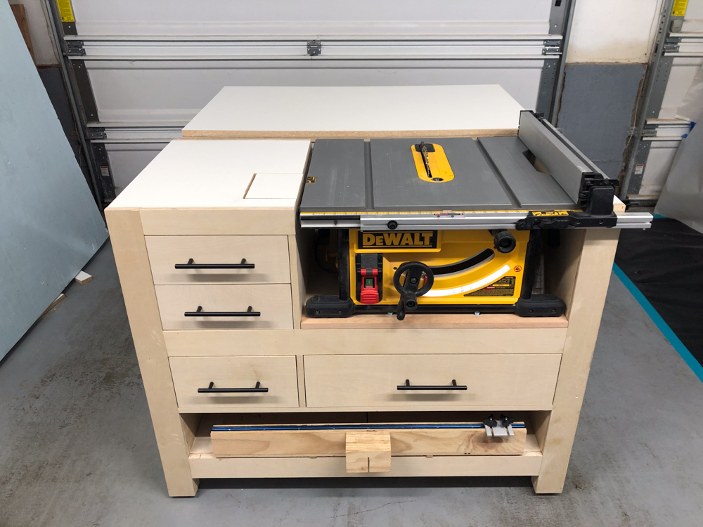 Table Saw Cart