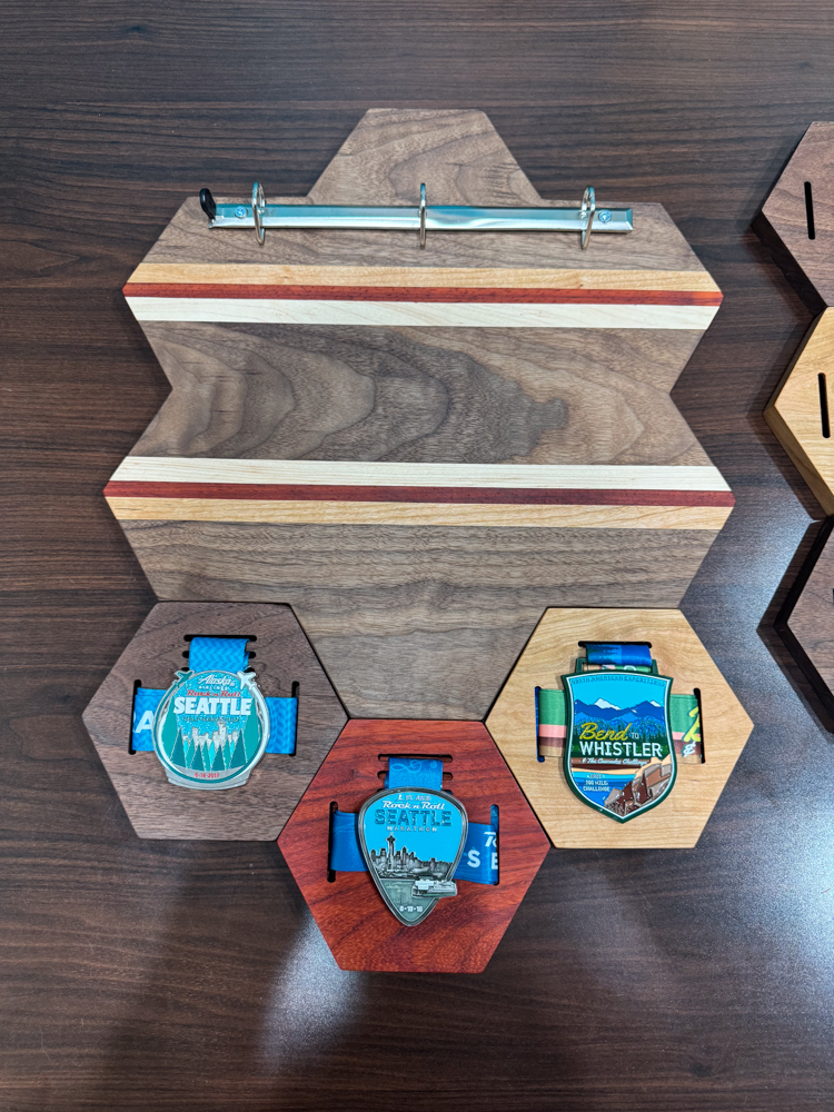 Race Medal Display