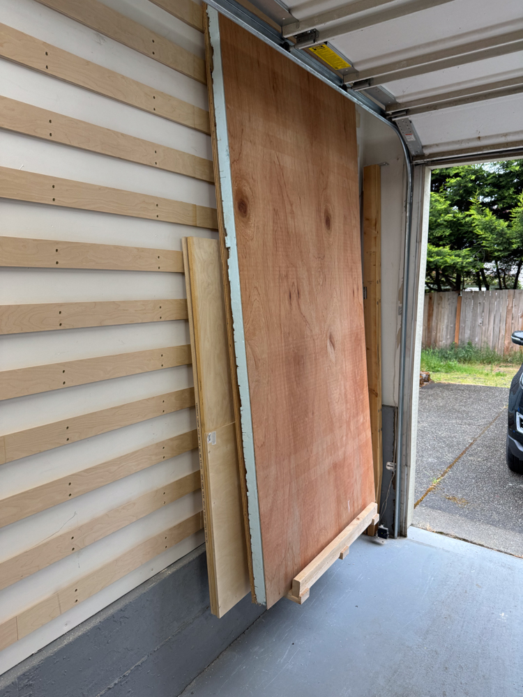 Plywood Storage