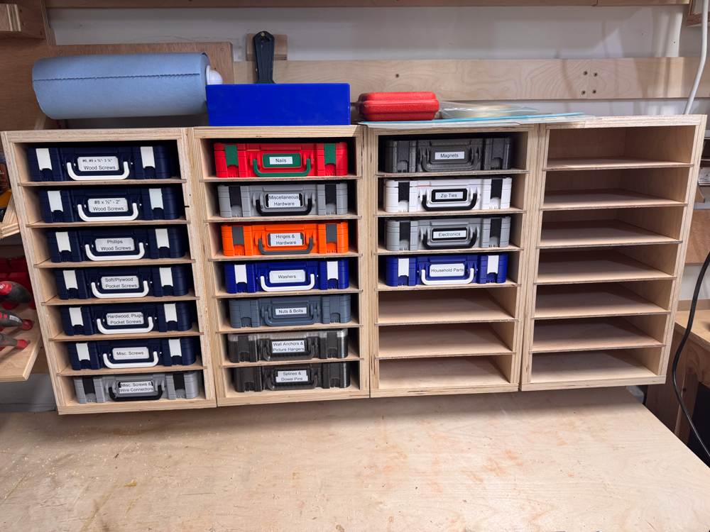 Gridfinity Parts Storage