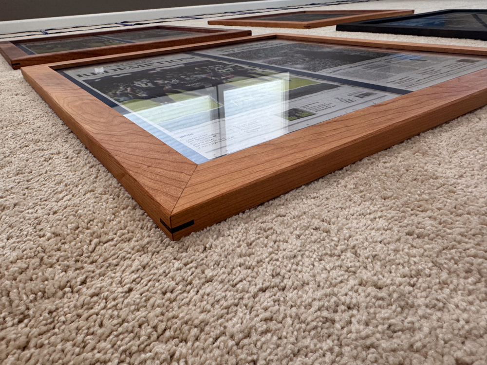 Seahawks Newspaper Frames