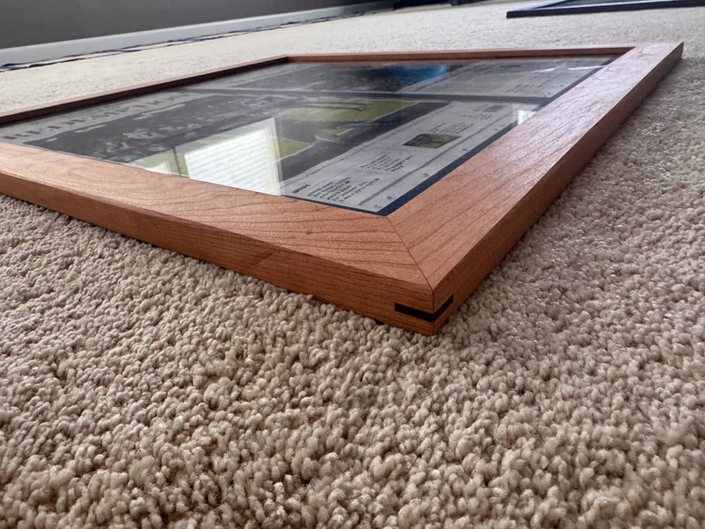 Seahawks Newspaper Frames